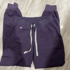 Figs Technical Collection Jogger Pants in Purple